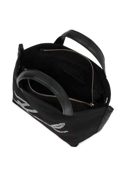 Borsa donna Shopper mini K signature con strass Karl Lagerfeld | B1W500279991